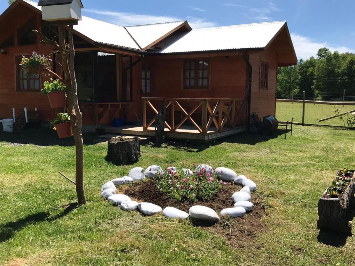 Cabanas Los Canelos Hermosa Granja En Pucón Exteriör bild