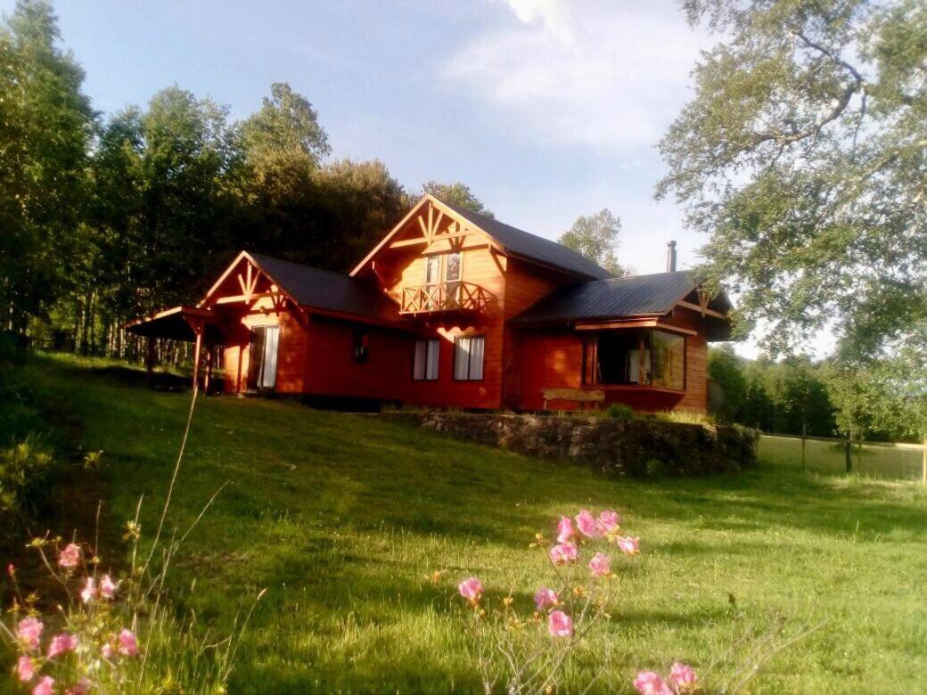 Cabanas Los Canelos Hermosa Granja En Pucón Exteriör bild